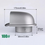 1 tk Roostevabast terasest ventilatsiooni v&auml;ljalaske kork Torustiku &otilde;huventilatsiooni resti kate K&uuml;tte jahutuse v&auml;ljalaskeavad Kork