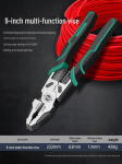 Green Forest Multifunktsionaalsed Elektriku Tangid ja Traadil&otilde;ikur - Universaalne T&ouml;&ouml;stuslik T&ouml;&ouml;riist 9-inch multi-function needle-nosed pliers