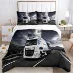 DAF Veoauto Voodipesu Se Tekikott Komplekt Padjap&uuml;&uuml;riga Kodu Tekstiil Twin Full Queen King Laste Kingitus 150X200cm-3pcs