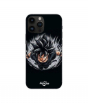 Coque de t&eacute;l&eacute;phone - Maniacase - Iphone 13 Pro - Souple - Silicone - Dragon ball Black goku must