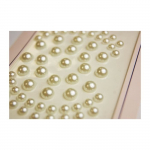 Autocollants Strass - GLOBAL GIFT - Blanches - Adh&eacute;sifs - Faciles &agrave; utiliser - Design exclusif