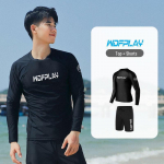 Meeste kiivkuiv sukeldumis- ja surfikost&uuml;&uuml;m: Pikkade varrukatega, l&otilde;hestatud disainiga, p&auml;ikesekaitsega, meduuside kaitsega, slim-fit, lukuga. XXXL for 80-90kg