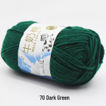 5-l&otilde;ngaline piimapuuvillane l&otilde;ng isetegemiseks: Beebikampsunid, heegeldatud nukud, kotid, pleedid ja kingad.