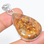 Seame Agate Handmade 925 Sterling Silver Jewelry Pendant 2.21 e6o64