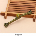 Hengmeihe Retro Swallowtail Cheongsami nupp &ndash; k&auml;sitsi kootud Tang &uuml;likond ja Hanfu aksessuaar