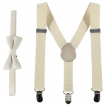 Lapsed Poisid T&uuml;drukud &Uuml;hev&auml;rvilised Klambriga Traksid Elastsed Reguleeritavad Traksid Armsa Kikilipsuga tumeroheline v&auml;rv