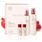 [THEFACESHOP] Pomegranate & Collagen Skincare 1Set (Main: Toner 160ml + Emulsion 140ml, Gifts: Toner 32ml + Emulsion 32ml) 1 Set
