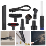 9 tk Majapidamispuhastuse Tolmuimeja Lisatarvikud Voolikuadapter Pehme Harja Komplekt Painduv Praootsik Tolmuimeja P&otilde;randapuhastusotsik