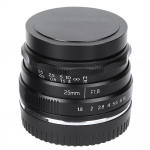 NEWYI 25mm F1.8 E-kinnitus Suure Avaga V&auml;ike Lainurk Portreeobjektiiv Sony A9 A7 jaoks