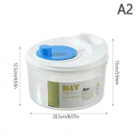 Salativurr kuivati ​​K&ouml;&ouml;giviljad Puuviljad Toidu &auml;ravoolukorv Deh&uuml;draator Kiirpesu Kuivatus K&auml;sitsi Tsentrifuug K&ouml;&ouml;k Majapidamist&ouml;&ouml;riist