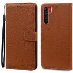 Oppo A91 &uuml;mbris OppoA91 A 91 kate silikoonist nahast rahakott klapiga telefoni&uuml;mbris Oppo Reno3 Reno 3 &uuml;mbris Oppo A91 kate Fundas For OPPO A91 pruun