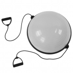 Joogatreeningu pall rihmadega Libisemiskindel Fitness Tasakaalu Poolpall Ruumitreeninguks Hall