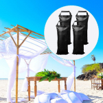 4 Pieces Canopy Weight Bags Sand Easy to Fill Heavy Duty Tent Weights for Parasol Trampoline