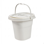 Chamber Pot Pee Container Convenient to Use Sturdy Stable Base Commode Bucket Potty for Indoor