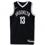 Nike Vabaaja spordidress NBA Brooklyn Nets Harden 13 Retro Hingav Laste komplekt Must 3Z2B7BU1P-NYNJH L