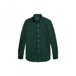 Polo Ralph Lauren S&uuml;gis/Talv 23 &Uuml;hev&auml;rviline logoga tikitud pikkade varrukatega s&auml;rk Meeste s&auml;rgid Roheline MNPOWOV16823126-300 XS