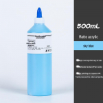 500ml ruudukujuline pudel akr&uuml;&uuml;lv&auml;rvi laste grafitile, kipsnuku v&auml;rvimisele ja lasteaia v&auml;rvimisele 500ml Paint
