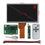 7-tollise AT070TN94 LCD-ekraANIMONITOR 800*480 HDMI-draiveri juhtpaneel universaalne kuvarimoodul &uuml;hilduv Raspberry Pi, Banana Pi, Orange Pi s&uuml;learvutiga
