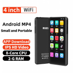 H8 Android WIFI MP3-m&auml;ngija Bluetoothiga muusika- ja videopleier Android 5.1 s&uuml;steemiga &Uuml;henda WIFI 16 GB Walkman Toetab rakendusi must