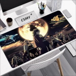 Demon Slayer hiirepadi M&auml;nguri s&uuml;learvutid Klaviatuurimatt Lauamatt PC laua kaitsja Hiirepadi M&auml;nguri kontorimatt Anime hiirevaip 30x60cm