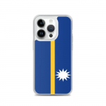 Coque T&eacute;lephone Drapeau Nauru &ndash; iPhone 14 Pro