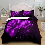 3D Lilled Ilus Tekikoti Komplekt UK &Uuml;hekohaline Kahekohaline Queen US Twin Full King Suurus Voodipesukomplekt Tekikott Voodikomplekt 140x200cm 3pcs