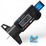 SCITOOLS Rehvimustri s&uuml;gavusm&otilde;&otilde;tur, Digitaalne, 0 - 25 mm, Varuosa kaasas, Suurt&auml;htedega