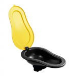 Plastikust ajutine tualett kaantega, matka- ja reisipotid, kaasaskantav reisuriinitualett, kaasaskantav pott, v&auml;lik&auml;imla