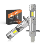 GOSMY H1 LED esituli, plahvatuslik valgus, kaugtulele, LED H7, 6000k, alalisvool H1 valge
