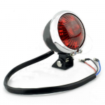 YIBO Mootorratta Punane LED Reguleeritav Cafe Racer Stiilis Piduri Tagatuli Mootorratta Pidur must