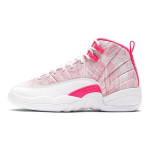 Air Jordan 12 Retro GS Arctic Pink Laste tossud Valge Arctic-Punch Hyper-Pink 510815-101 36