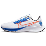 Nike Air Zoom Pegasus 38 Valge Game Royal Meeste tossud University-Blue Rush-Orange DQ8575-100 44.5