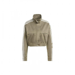 Adidas Originals Trefoil Stripe Prindiga Lukuga Spordijakk Naistele Jakk Roheline IC5356 M