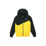 Nike Spliced Knit Kapuutsiga Jakk Meeste &Uuml;ler&otilde;ivad Must Kollane CT3425-780 S