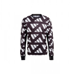 Adidas Celebration Dressipluus t&auml;ieliku logotr&uuml;kiga ja &uuml;mmarguse kaelusega Meeste Topid Must GK5092 L