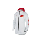 Nike Therma Flex Showtime Korvpalli Kapuutsiga Jope Soojendusjakk Meeste Pealiskatted Valge AT4867-100 L