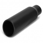 Auto v&auml;ljalasketoru roostevaba teras 80 mm 3,1 tolli sisselaskeava 102 mm 4 tolli v&auml;ljalaskeava Universaalne sabaotsMust Black must