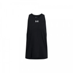 Under Armour Baseline Puuvillane Korvpalli L&otilde;tv Pehme Mugav Kootud Varrukateta Vest Meeste Topid Must 1361901-005 XL