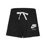 Nike Sportswear Vintage Kootud Hingavad L&uuml;hikesed P&uuml;ksid Naiste l&uuml;hikesed p&uuml;ksid Must 883734-010 L