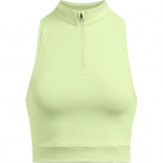 Under Armour Run Anywhere &uuml;hev&auml;rviline l&uuml;hikese lukuga kerge kuiv mugav hingav vest naistele vestid Vintage-Light-Green 1386344-383 S