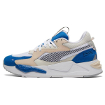 Puma Rs-Z Kerged V&otilde;rk-S&uuml;nteetilisest Nahast Amortiseerivad Libisemiskindlad Kulumiskindlad Keskmise K&otilde;rgusega Vabaaja Jooksukingad Unisex Tossud Sinine Valge 381117-01 36