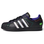 Adidas Kseniaschnaider X Originals Superstar Core Black Night Flash Solar Green &Uuml;mar nina Mugavad madalad tossud Unisex tossud IE0365 36
