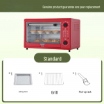 48-liitrine multifunktsionaalne elektriahi: Suure mahutavusega mikrolaineahi k&uuml;psetamiseks ja tervete kanade r&ouml;stimiseks Supreme Package