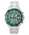 Casio Edifice Analoog Standard Kronograaf Roostevabast Terasest Roheline T&auml;hik Kvarts EFR-539DE-3AV 100M Meeste K&auml;ekell