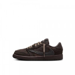 Air Jordan 1 Retro Low OG SP Travis Scott Sametpruun Laps ja Beebi EU 21