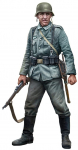 Master Box 1/35 Skaala Saksa Wehrmachti Jalav&auml;es&otilde;dur (1 Joonis) 1939-1941 koos v&auml;ikerelvade jooksjaga, plastmudelikomplekt MB35227