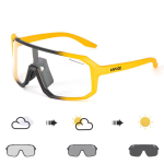 Jalgrattiklaasid Mehed Naised Jalgrattiklaasid Pochromic MTB Maanteejalgratta Prillid V&auml;lispordi P&auml;ikeseprillid Ciclismo Photochromic 1LENS yellow