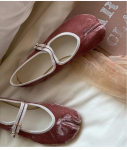 Moodsad Tabi kahevarbalised Baleriinad Naistele Kevad S&uuml;gis Sametist Pandlaga Rihm Mary Jane Elegantne Flanell Pehmed Naiste Loaferid lolita 35 roosa