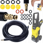 Rosfix tihendite komplekt K&auml;rcher K-seeria survepesuritele &ndash; Tihendite komplekt 2.640-729.0 | 10m k&otilde;rgsurvevoolik Click-Click | &Uuml;hildub K2-K7-ga