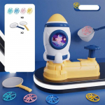 &Otilde;huraketiheitja v&auml;lim&auml;nguasi lendlev rakett Lendav ketastaldrik Jalaheitja Kid Jump spordim&auml;ng Hariv m&auml;nguasi lastele CHINA